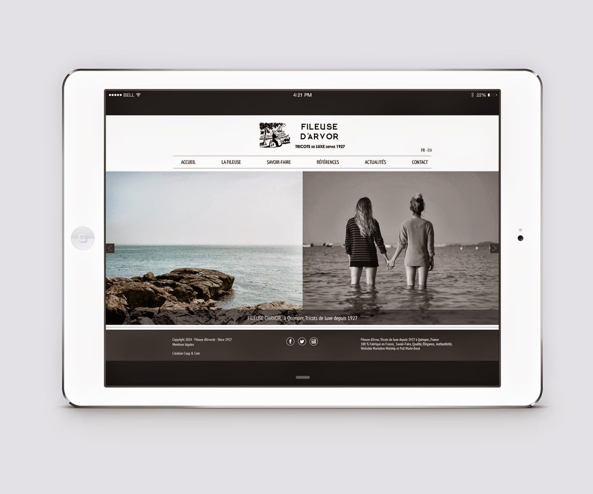Fileuse D Arvor Agence Tikio Web Digital I Conseil I Creation Graphique