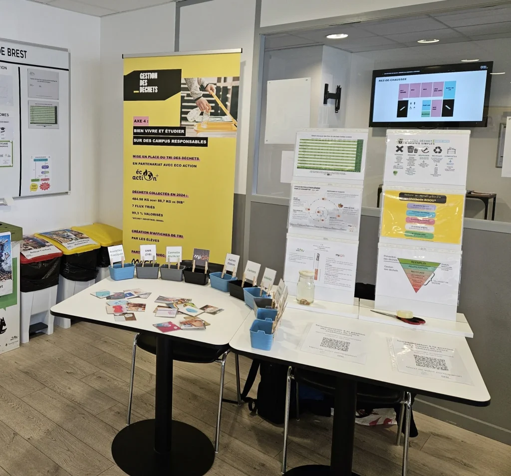 REVALDE Sensibilisation - Roll Up CESI Ingénieurs Brest RSE engagements campus Responsable