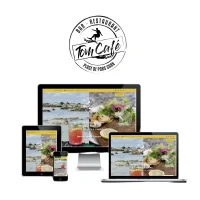 Création du site internet ur-mesure TomCafé, brasserie du bord de mer à Pors Carn Penmarc'h - Agence TIKIÔ - Communication - création site web - digital - Pont-l'Abbé - Quimper - Finistère